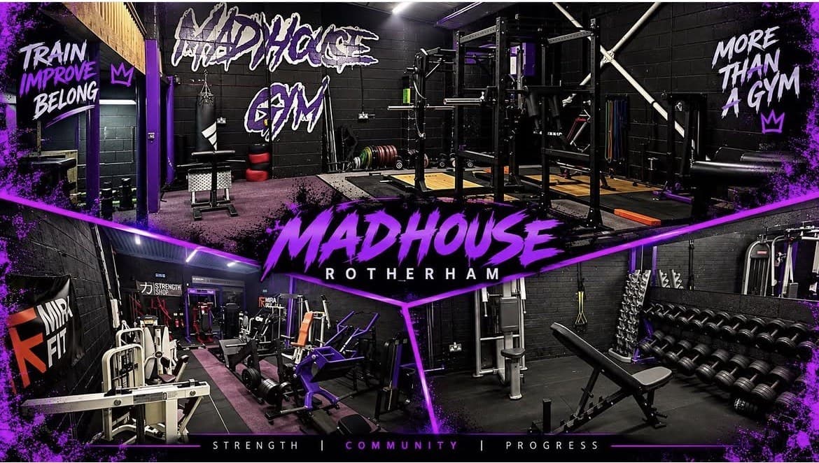 Madhouse Rotherham gym-floor collage